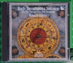Bach - Inventionen & Sinfonien - Kenneth Gilbert - Archiv Produktion - CD - Picture 1 of 4