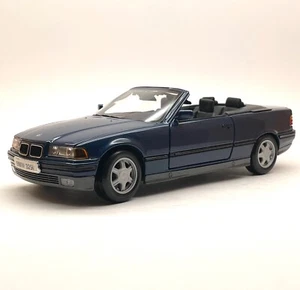Maisto BMW 3er 325i Cabriolet Convertible Bj.1993 in blau metallic, 1:18, RV35 - Bild 1 von 10