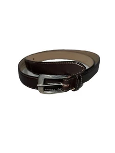 Appleseed’s Dark Brown Leather Belt Size XL Made In Italy - Picture 1 of 7