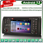 8-Kern 4G+64GB Android 12 Autoradio GPS Navi fr BMW X5 E538 DVD BT 5.0 DAB+WiFi