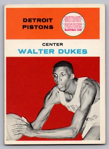 1961-62 FLEER #11 WALTER DUKES PISTONS - Picture 1 of 3