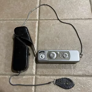 Vintage Minox Wetzlar Minature Spy Camera 15MM 3.5 LENS W/ LEATHER CASE Germany - Picture 1 of 12