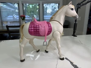 Barbie Dream Horse Interactive Horse Turn 360 Responds To Touch 3 Dances Neighs - Picture 1 of 6