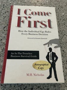 I Come First Hardcover /DJ M.H. Nikolaus RAR! Signiert, beschriftet! - Bild 1 von 16