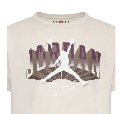 Jordan Jumpman Girl’s Lt. Brown Graphic T-Shirt Size M Brand New‼️ - Image 1 of 4
