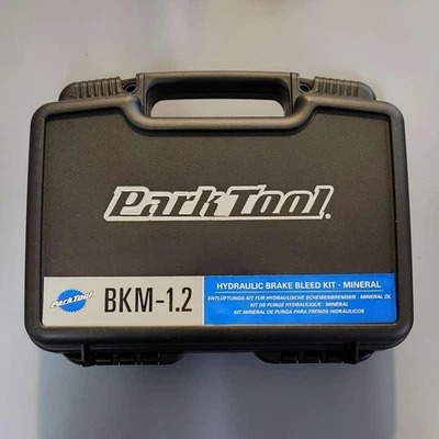 Park Tool BKM-1.2 Mineral Oil Pro Bicycle Hydraulic Brake Bleed Kit OPEN PACKAGE - Image 1 of 2