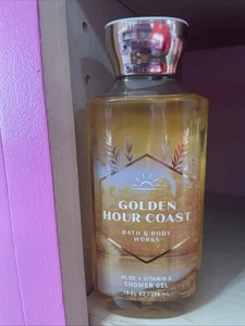 Gel de ducha corporal Bath & Body Works Golden Hour Coast 10 fl oz nuevo - Imagen 1 de 2
