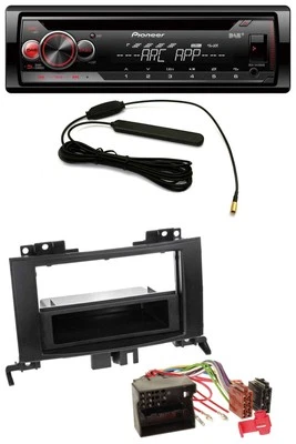 Pioneer CD USB AUX DAB MP3 Autoradio für Mercedes Sprinter ab 06 Rubbertouch - Bild 1 von 4