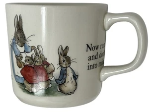 Vintage Wedgwood von Eustoria Beatrix Potter Peter Rabbit Tasse Becher 6 Unzen England - Bild 1 von 8