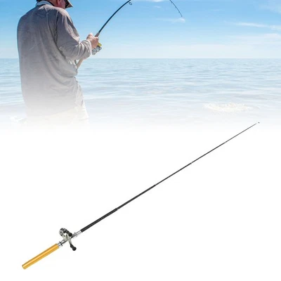 Angelrute Reel Combo Mini Stift Mini Tasche Angelrute Robust Für Fluss See - Bild 1 von 4