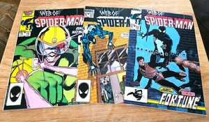 1986 Marvel Comics Web of Spider-Man Comic Book Lot #10, 12, 15 VF/NM Overall - Picture 1 of 3