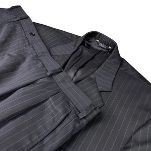Brooks Brothers Men's 1818 Madison 2-Button Suit Navy Stripe • USA • 48R | 43x26 - Picture 1 of 20