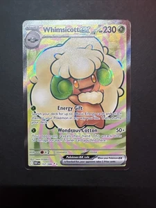Whimsicott ex 157/086 Sv: White Flare Holo - Foto 1 di 2