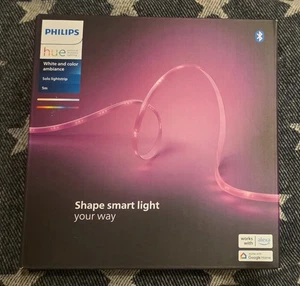 PHILIPS TONO BLANCO Y COLOR AMBIENTE 5 m SOLO TIRA DE LUZ RAYA DE LUZ INTELIGENTE - Imagen 1 de 5