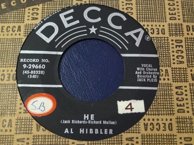 AL HIBBLER-HE-DECCA - Image 1 of 2