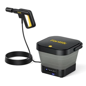Fanttik NB8 Fold Cordless Electric Pressure Washer w/3.2Gal Tank, 5-in-1 Nozz... - Picture 1 of 7