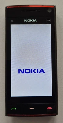 Nokia X6 -00, 16GB - Black Smartphone. Released 2010. Presumed locked to Orange. - Image 1 of 4