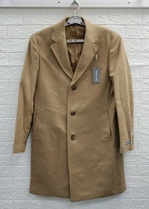 Michael Kors Classic Fit 3 Knopf Luxus Wolle Kaschmir Mischung Mantel Braun Gr. - Bild 1 von 8