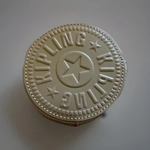 Kipling Aeryn Coin Purse - Grey Sheen Shade BNWT - Picture 1 of 3