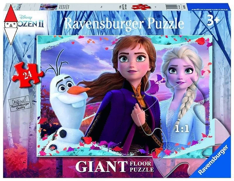 PUZZLE RAVENSBURGER PUZZLE 24 PZ MAXI FROZEN 2 B - Immagine 1 di 1