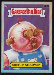 2024 Topps Chrome GPK Garbage Pail Kids #280a Shut-Up Sherwin - Picture 1 of 2