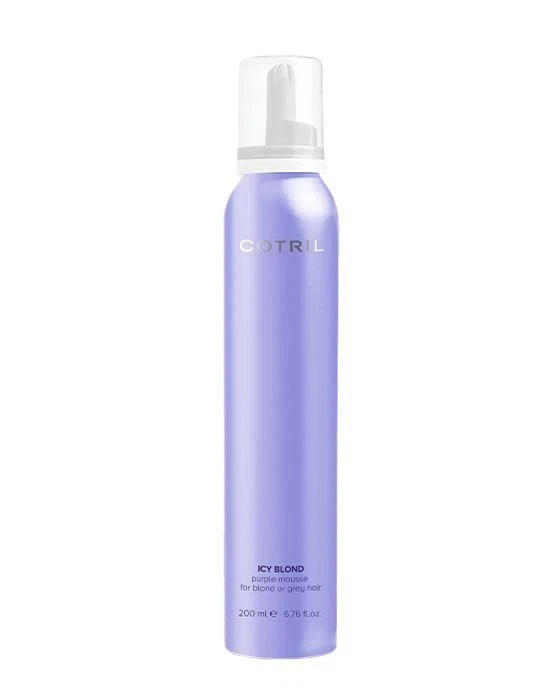 Cotril Icy Blond Blond Purple Mousse 200ml- anti-yellow conditioning mousse