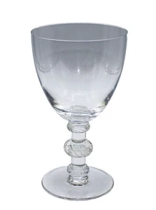 Vaso de cristal Lalique, copa de agua Saint Hubert, 6,1" sin caja - Imagen 1 de 1