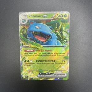 Pokémon TCG Venusaur ex Scarlet & Violet - 151 003/165 Holo Double Rare NM - Bild 1 von 10