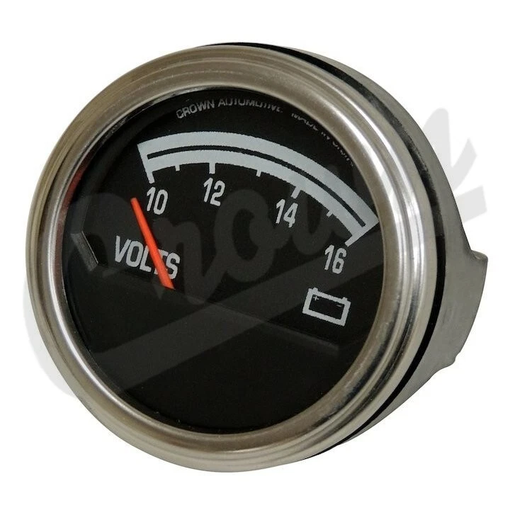 Medidor de voltímetro automotriz Crown para Jeep serie CJ 1976-1986 J8126659 Foto 1 de 4