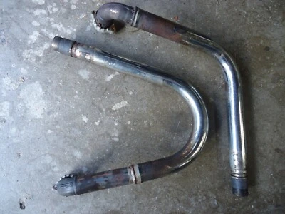 HONDA SHADOW VT1100 1985-86 TUBOS DE ESCAPE IZQUIERDO DERECHO escape OEM VT1100C Foto 1 de 4