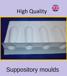 48 Empty Suppository Mould Shells Homemade Suppositories Disposable Moulds - 2ml - Picture 1 of 7