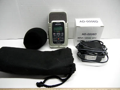 ZOOM удобный рекордер H2 портативный цифровой MP3/WAV портативный с источником питания - Изображение 1 из 4