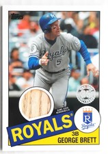 George Brett 2020 Topps Game Used Bat Relic #85R-GB - KC Royals