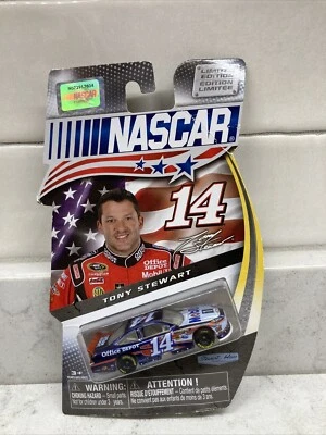 Coche Diecast Tony Stewart Escala 1:64 Nuevo Edición Limitada Patriótico Foto 1 de 4