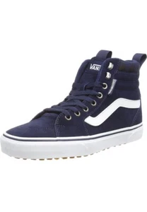 Größe 7,5 - Vans Herren Hi-Top Vansgu Sneaker Farbe Wildleder elegant blau kariert - Bild 1 von 5