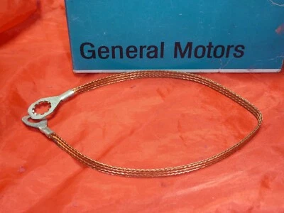 NOS 1956-71 CHEVY CORVETTE 1967-79 PONTIAC FIREBIRD GROUND STRAP GM 6287160 - Image 1 of 2