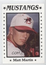 1991 Sport Pro Billings Mustangs Matt Martin #8