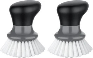 Dish Scrub Brush, Palm Brush Dish Scrubber with Ergonomic Grip, Kitchen Brushes - Picture 1 of 8