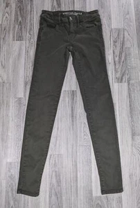 Leggings American Eagle para mujer talla 00 regulares elásticos ajustados verde oliva - Imagen 1 de 11