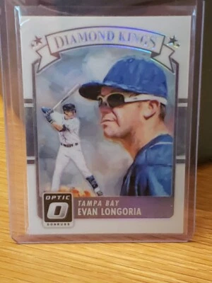 Donruss Optic Evan Longoria Diamond Kings #27 2016 - Tampa Bay Foto 1 de 3
