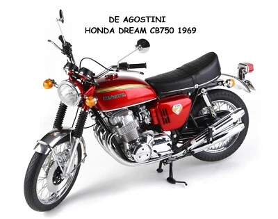DEAGOSTINI  DE AGOSTINI 1/4 HONDA CB FOUR CB750 CB 750 FOUR K0 1969 A CONSTRUIRE - Photo 1/4