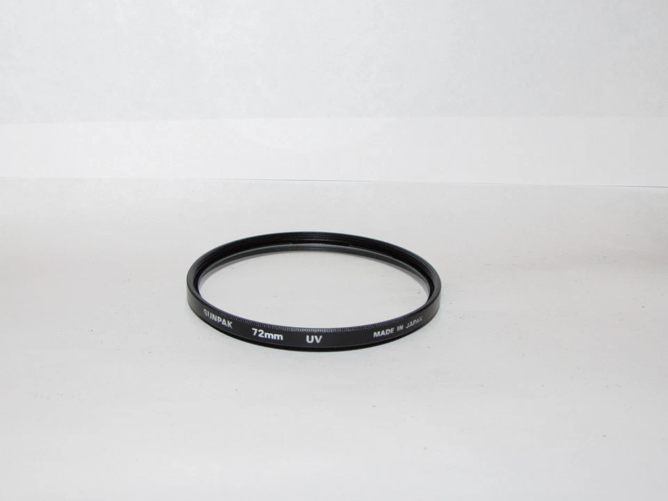 Used Sunpak UV 72mm Lens Filter Made in Japan O33255 - Image 1 of 1
