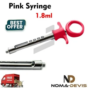 Dental Self Aspirating Syringe Anesthetic 1.8ml Surgical Dentistry Anesthesia - Picture 1 of 4