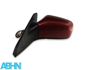 Volvo S40 V40 (95 - 03) Left Side Electric Heated Door Mirror 30632529 Met Red - Picture 1 of 10