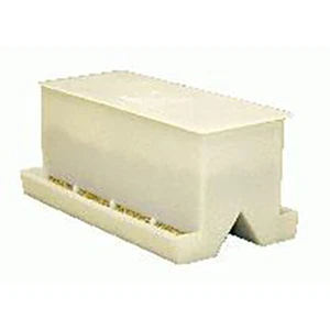 NEU 5003 - Kunststoff Hühner Enten Geflügel Wild Küken Futterautomat - 2er Pack - hält 5 Pfund - Bild 1 von 1