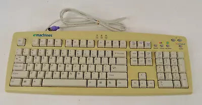 eMachines EKB-5001 Computer Keyboard PS/2 Connection w/ Ebay Button TESTED! - Image 1 of 4