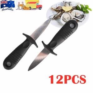 12X Oyster Shucking Knife Seafood Shucker Opener Tool Clam Shellfish Knives - Picture 1 of 12