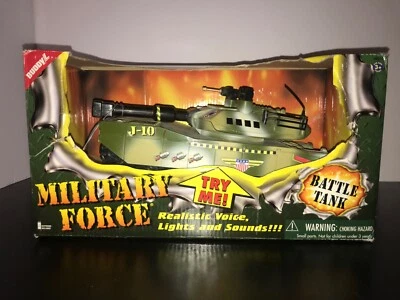 Vintage NIB 1998 Buddy L Military Force Battle Tank Chap Mei Type Vehicle - Image 1 of 4