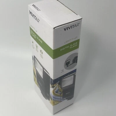 Vivitar V319AF Digital Concepts Slave Flash With Bracket For Digital Camera NEW - Image 1 of 4