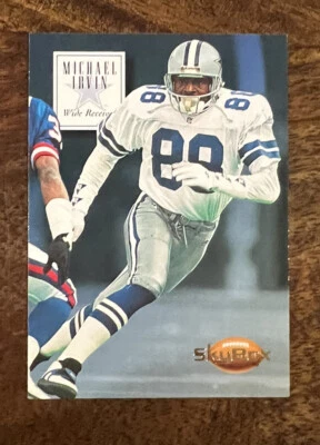 1994 SkyBox Premium Football Card #39 Michael Irvin Dallas Cowboys  - Image 1 of 2